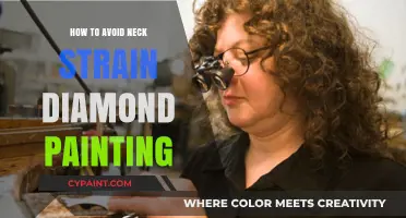 Prevent Neck Strain While Diamond Painting: Tips for Comfortable Crafting