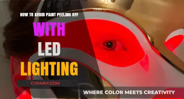 Prevent Paint Peel: LED Lighting Tips