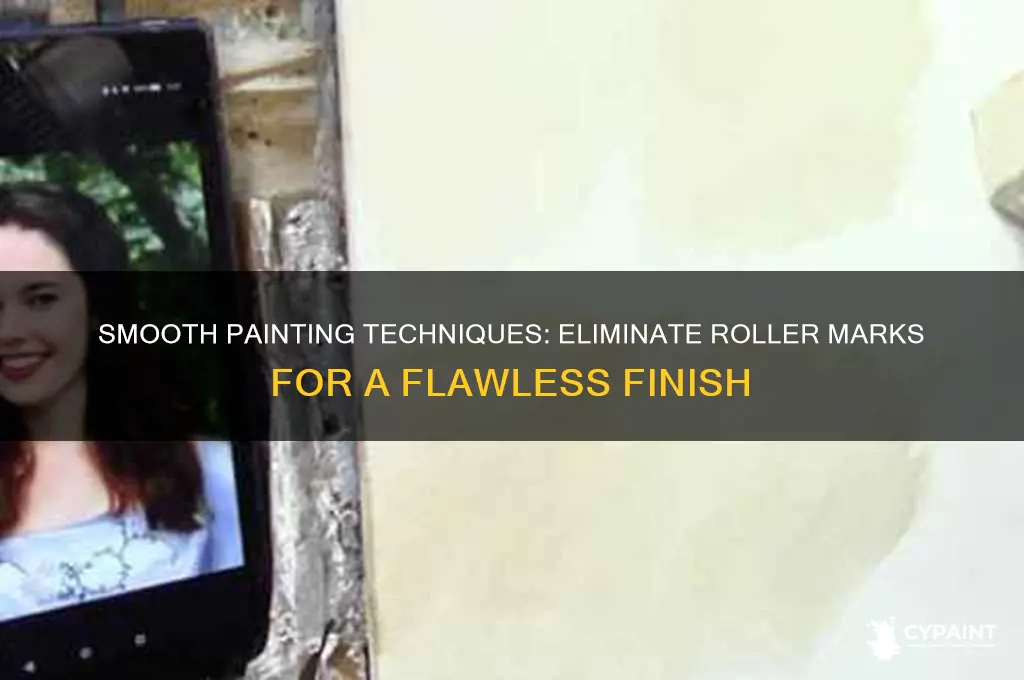 how to avoid roller marks when painting
