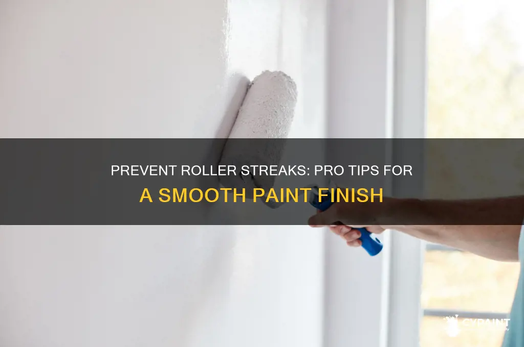 how to avoid roller streaks when painting