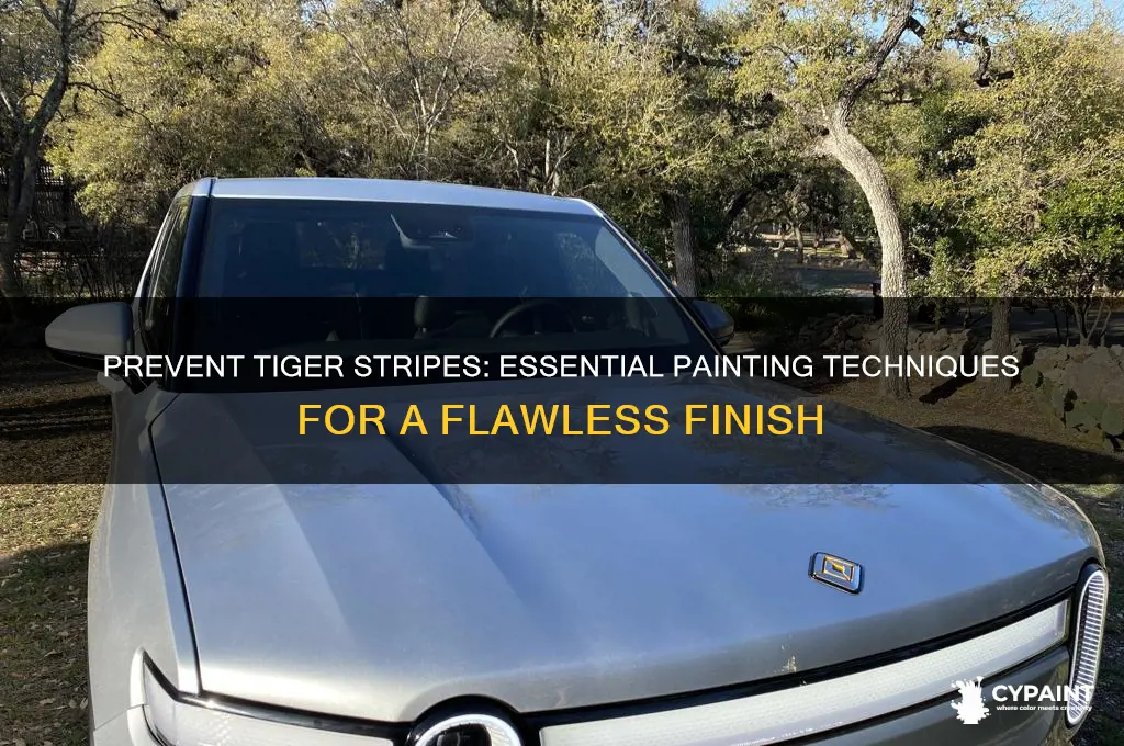 how to avoid tiger stripes when painting