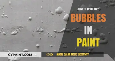 Prevent Tiny Bubbles in Paint: Expert Tips for a Flawless Finish