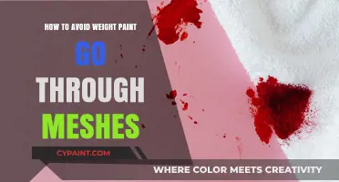 Prevent Weight Paint Bleeding: Techniques to Stop Mesh Penetration