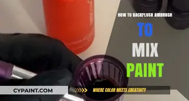 Mastering Airbrush Maintenance: Effective Backflushing for Perfect Paint Mixing