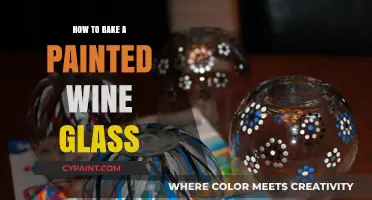 Creative Baking: Crafting a Beautiful Painted Wine Glass in the Oven