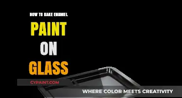 Mastering the Art of Baking Enamel Paint on Glass Surfaces