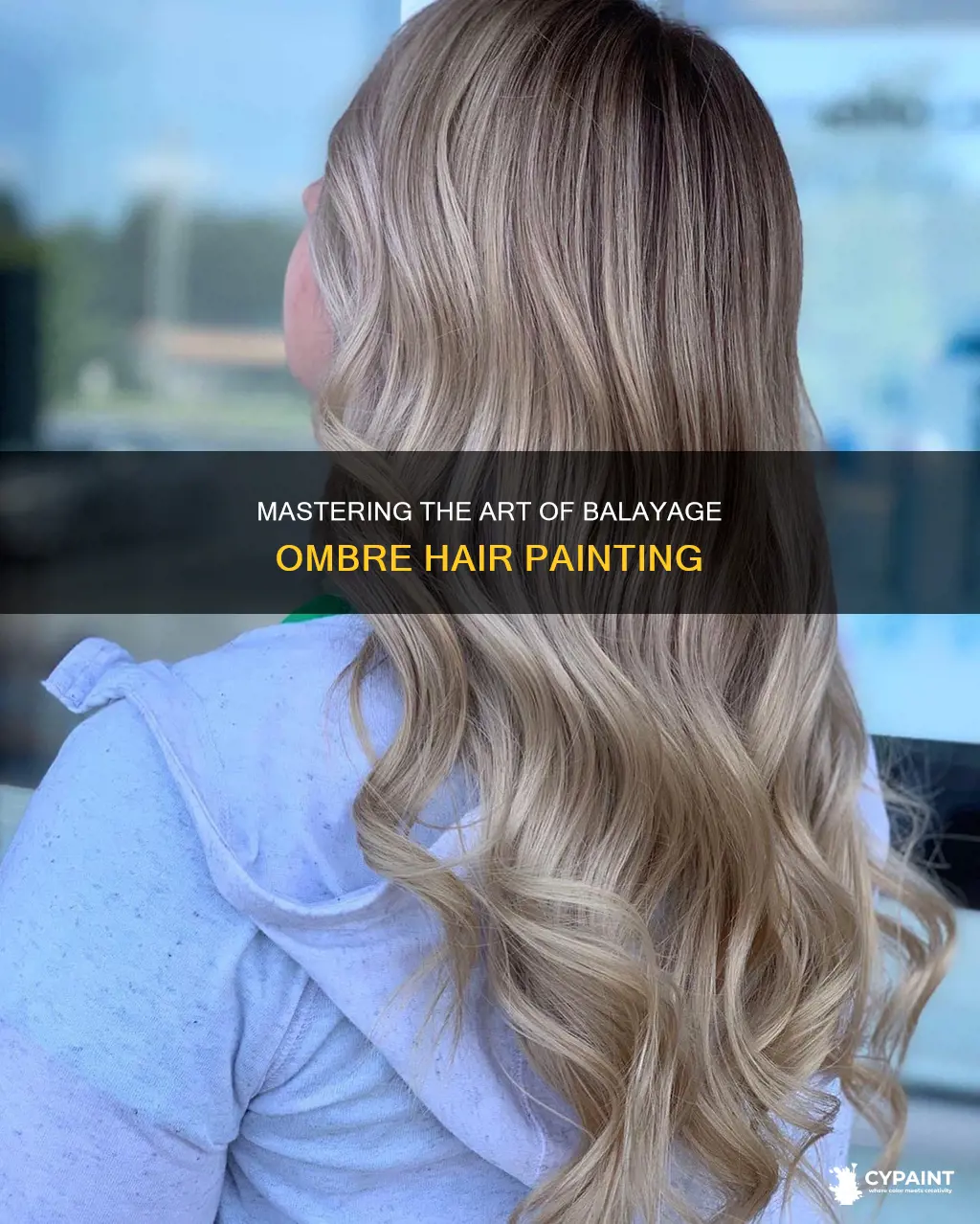 how to balayage ombre step by step hair painting