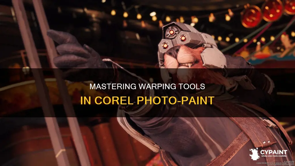 how to battle ware something in corel photo paint