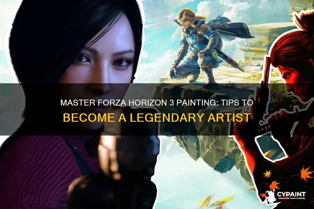 how to be a legend painter in fh3