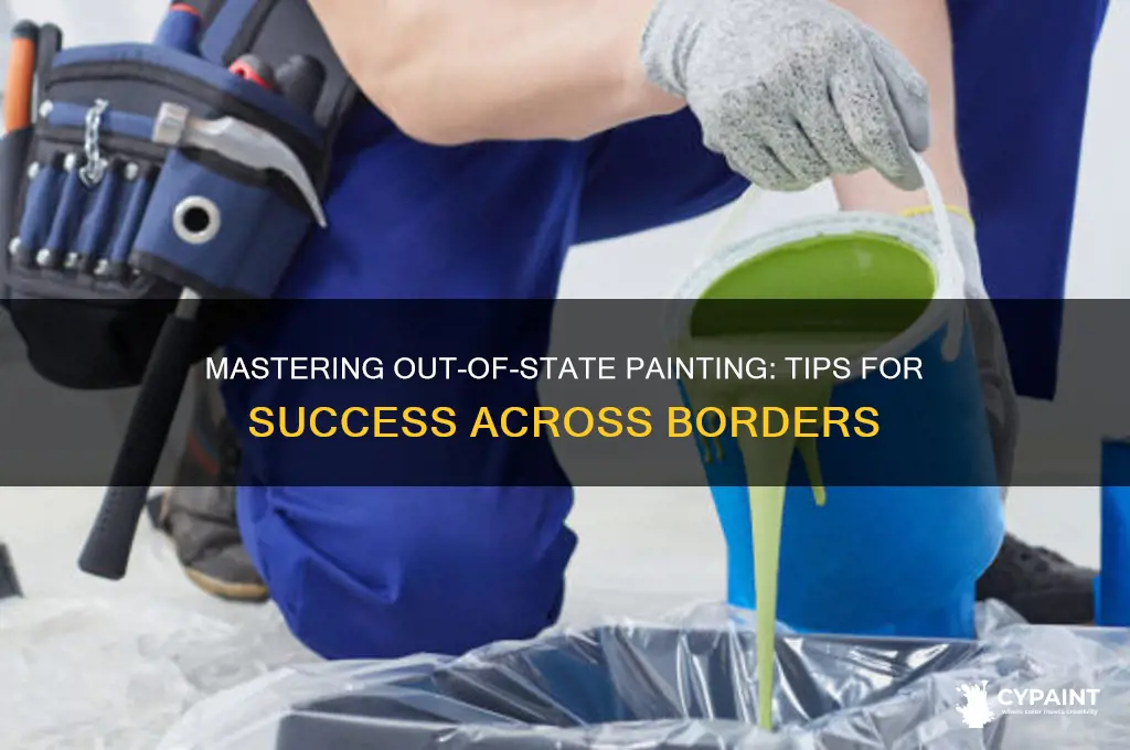 how to be a out of state painter