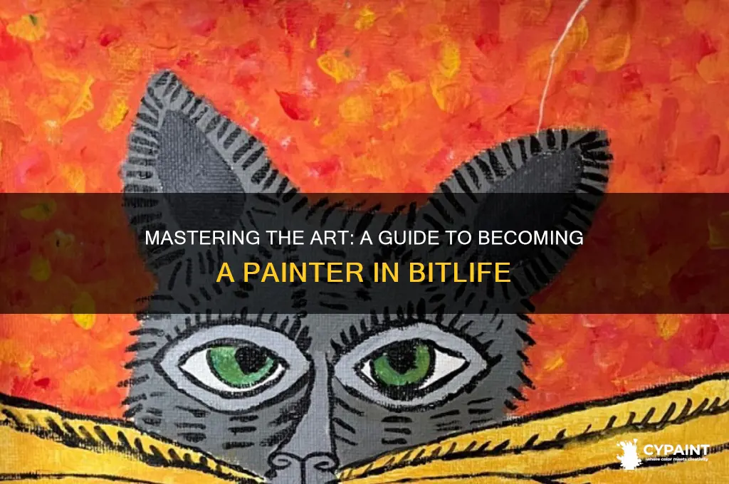 how to be a painter in bitlife