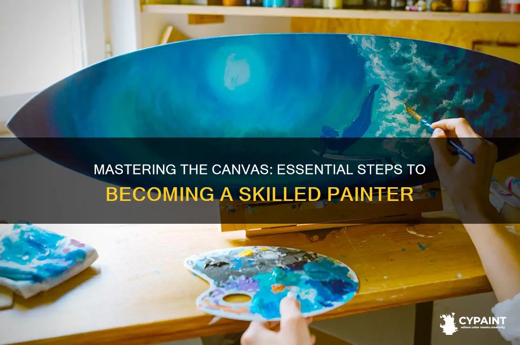 how to be an artist in painting