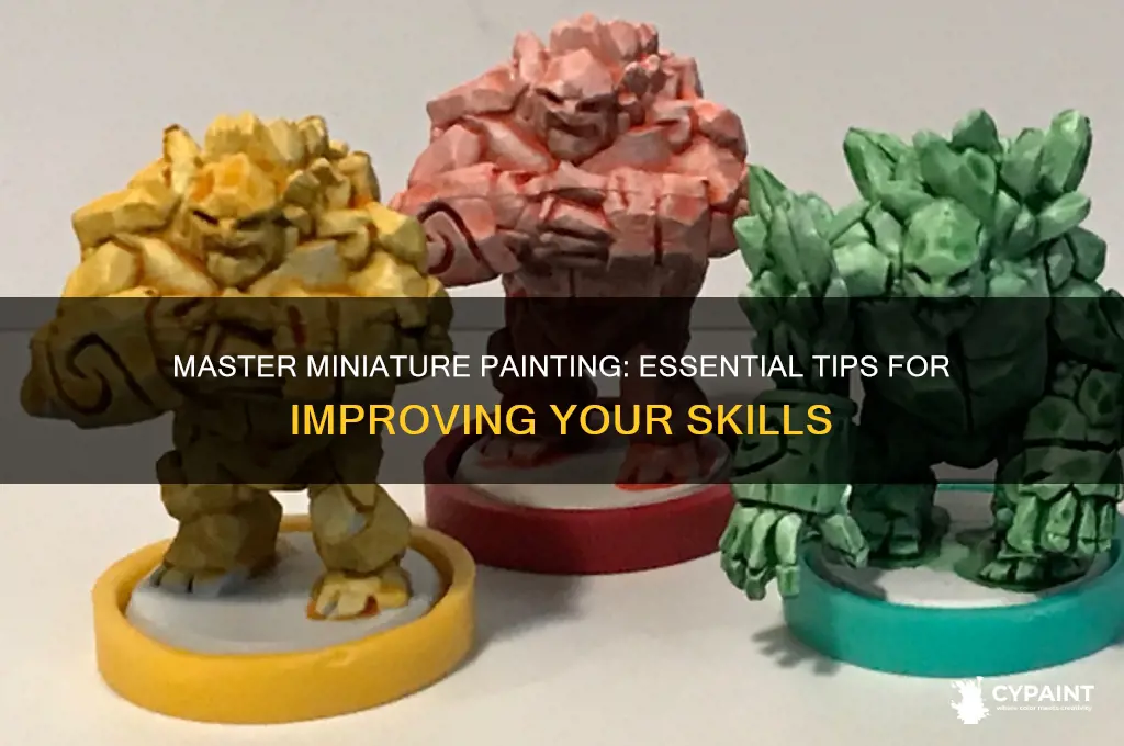 how to become a better miniature painter