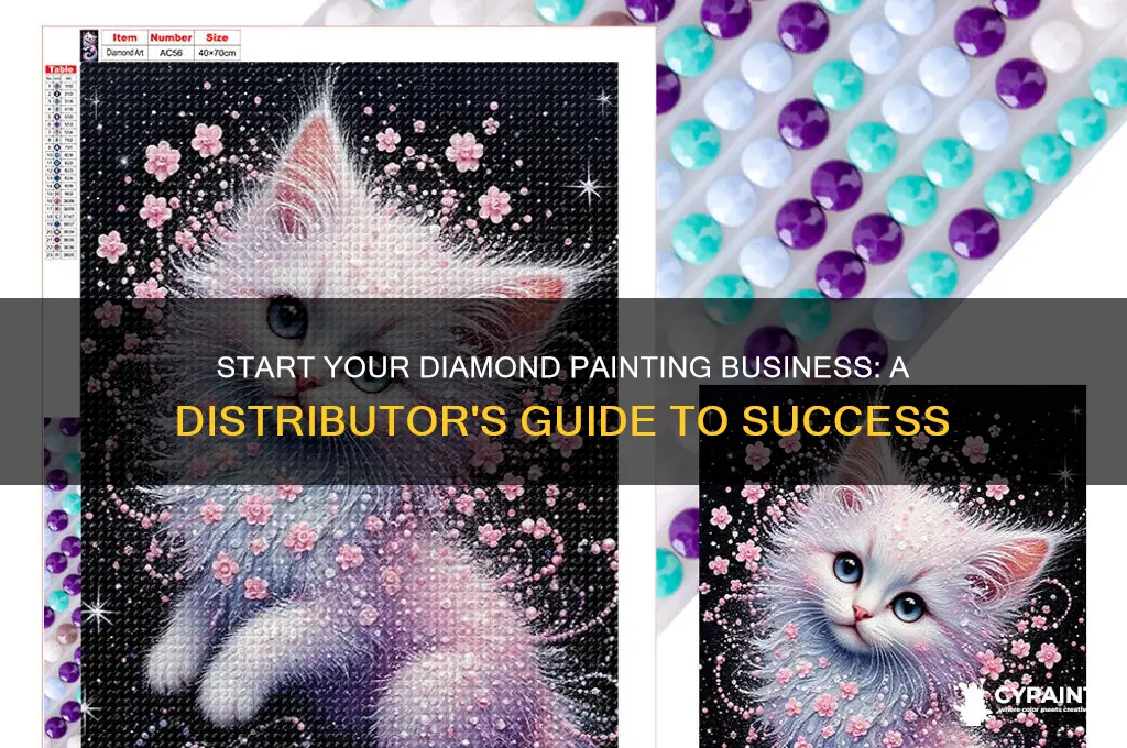 how to become a diamond painting distributor