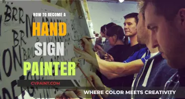Mastering the Art of Hand Sign Painting: A Step-by-Step Guide