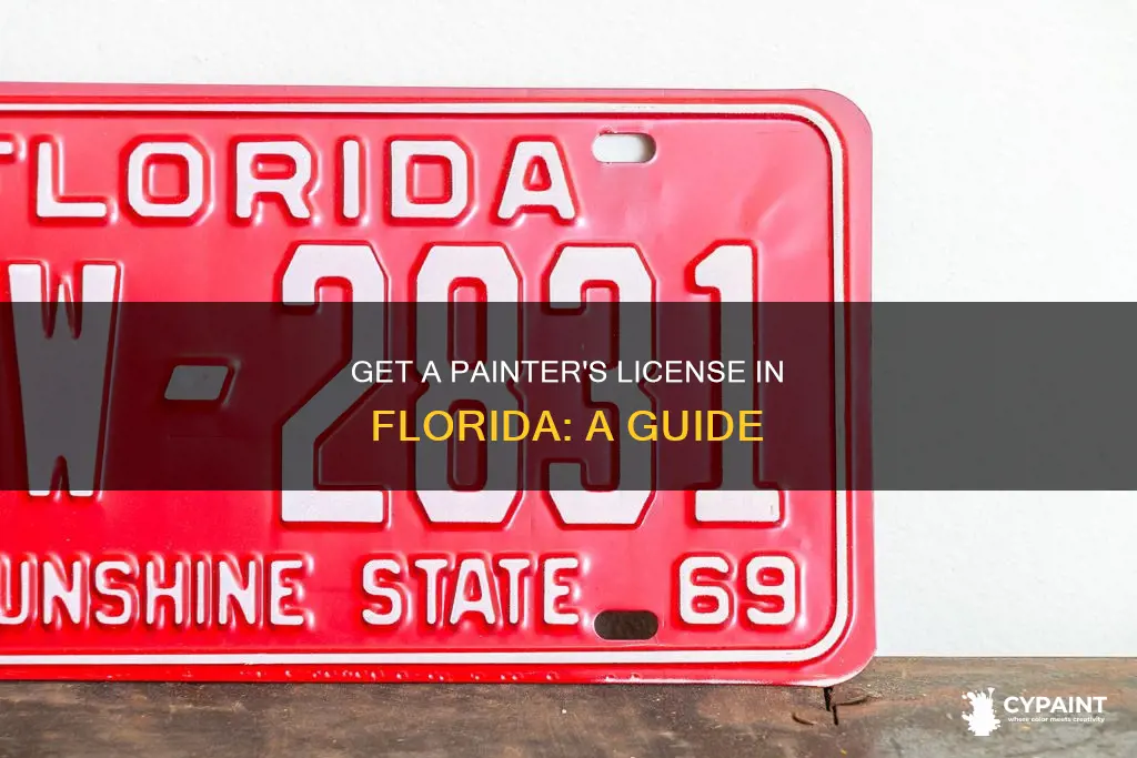 how to become a licensed painter in florida gov