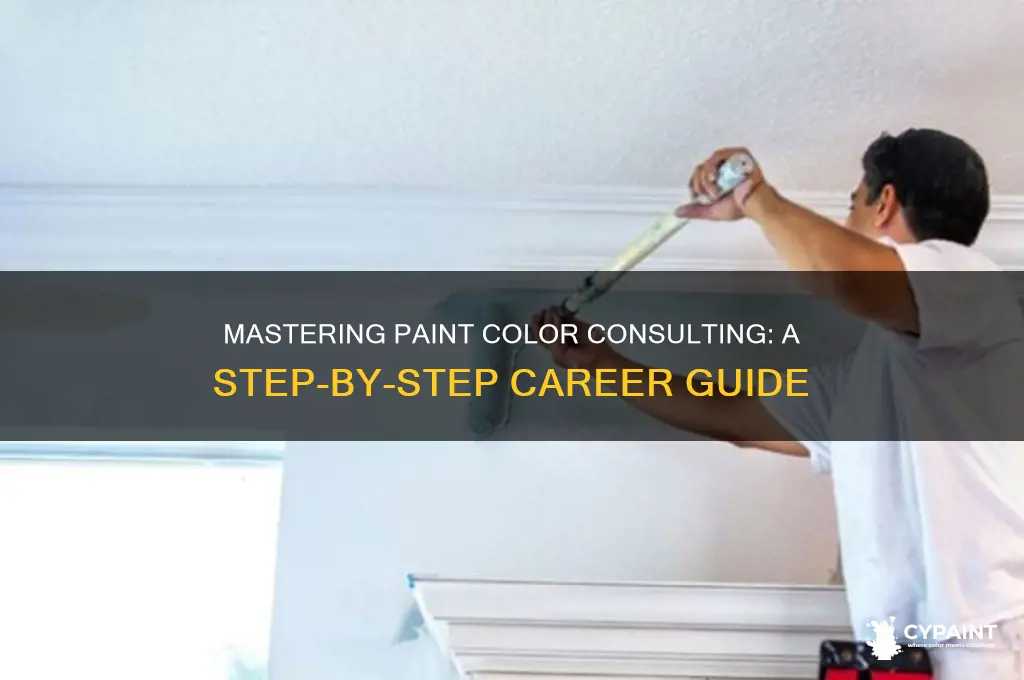 how to become a paint colour consultant