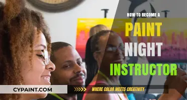 Master the Art: A Guide to Becoming a Paint Night Instructor