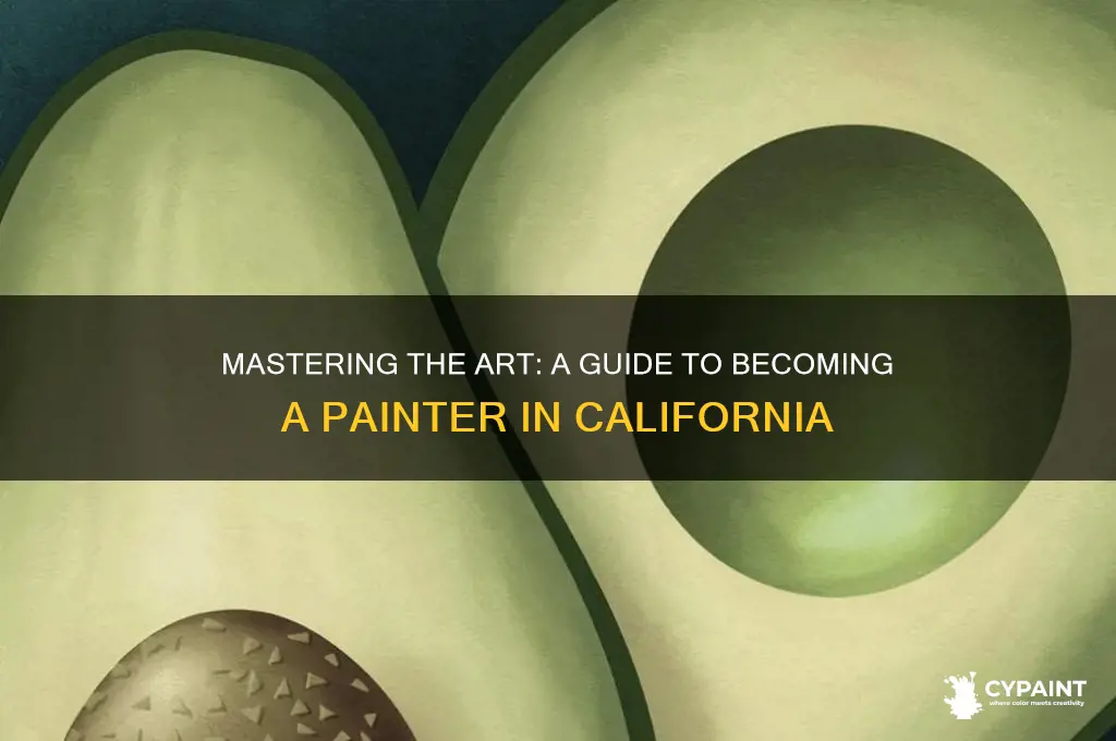 how to become a painter in californai
