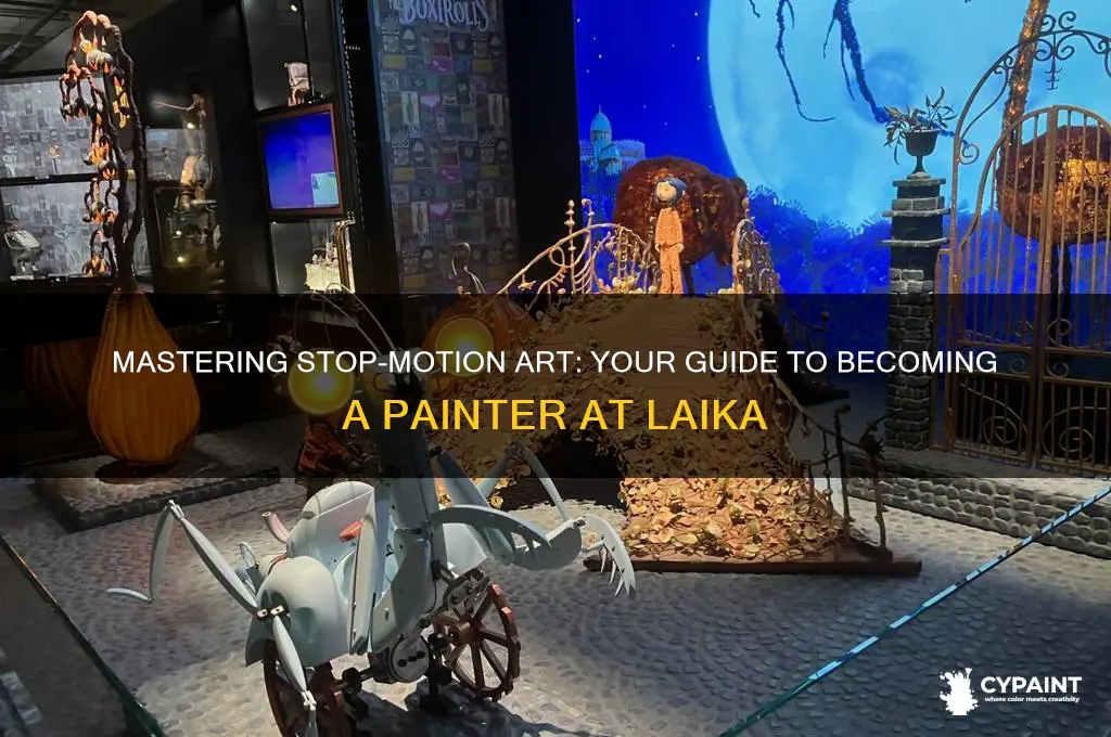how to become a painter in laika