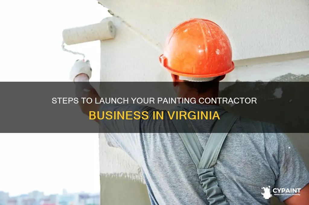 how to become a painting contractor in va