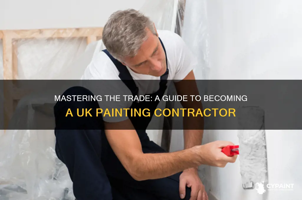 how to become a painting contractor uk
