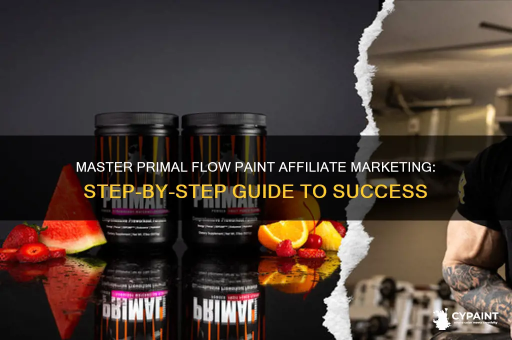 how to become a primal flow paint affiliate