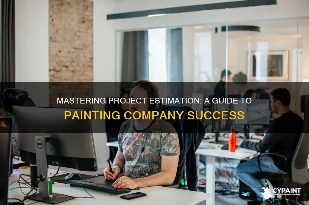 how to become a project estimator for a painting company