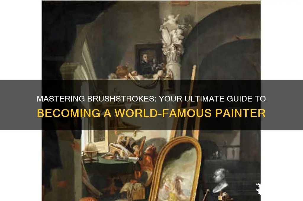 how to become a world famous painter
