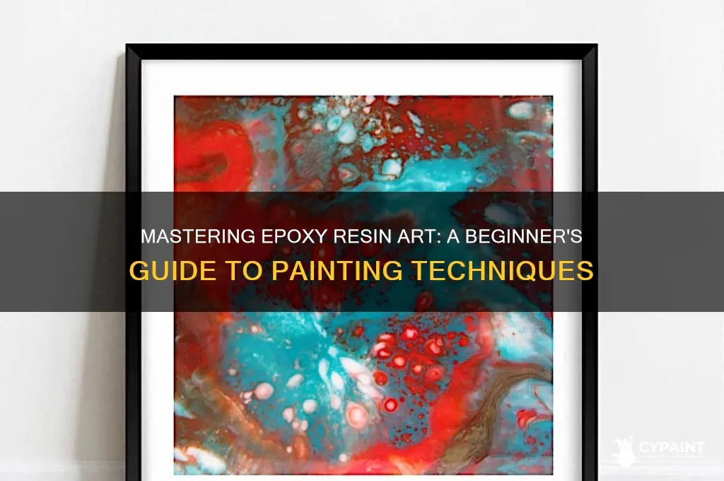 how to become an epoxy resin painter