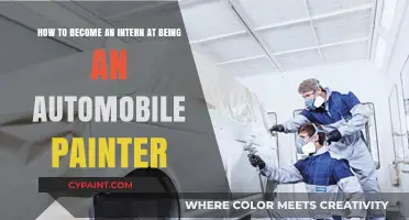 Kickstart Your Career: A Guide to Becoming an Automobile Painter Intern