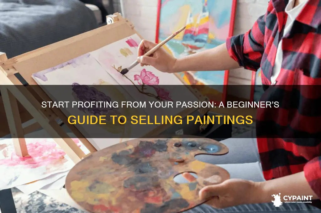 how to begin making money with painting