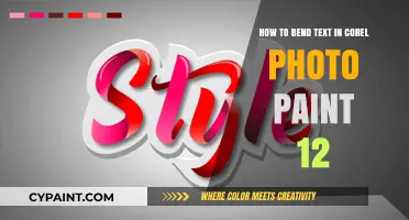 Bending Text in Corel Photo-Paint 12: A Step-by-Step Guide