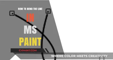 Mastering Curved Lines: A Beginner's Guide to MS Paint's Bend Tool