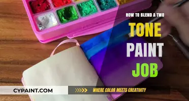 Mastering the Art of Blending a Two-Tone Paint Job