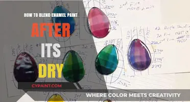 Mastering the Art of Blending Dry Enamel Paint Seamlessly
