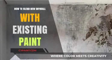 Seamless Drywall Blending: Matching New Patches to Old Painted Walls