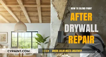 Mastering Paint Blending: Seamless Finish After Drywall Repair Techniques