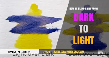 Mastering Paint Blending: Techniques for Smooth Dark to Light Transitions