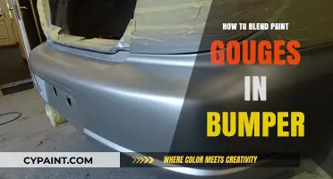 Mastering Bumper Repair: Blending Paint Gouges Seamlessly for a Flawless Finish