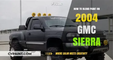 Mastering Paint Blending Techniques for Your 2004 GMC Sierra