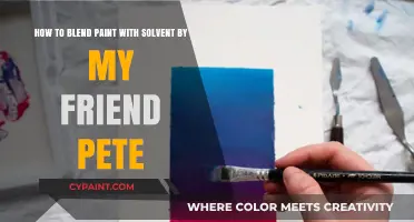 Pete's Guide: Blending Paint with Solvent for Smooth Artistic Effects