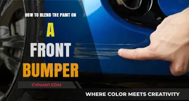 Blending Paint on a Front Bumper: Expert Tips