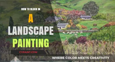 Mastering Blocking Techniques for Stunning Landscape Paintings: A Step-by-Step Guide