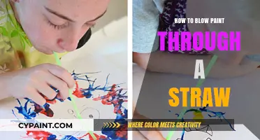 Master the Art of Straw-Blown Paint Techniques for Creative Fun