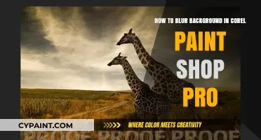 Mastering Background Blur in Corel Paint Shop Pro