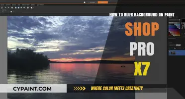 Blurring Backgrounds in Paint Shop Pro X7: A Step-by-Step Guide