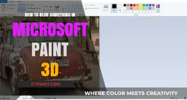 Mastering Blur Effects in Microsoft Paint 3D: A Simple Guide