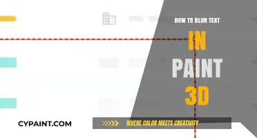 Mastering Text Blurring in Paint 3D: A Step-by-Step Guide