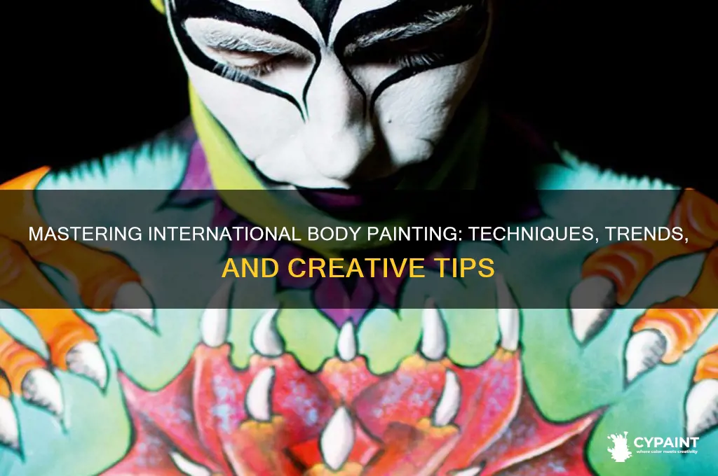 how to body painting international body painting